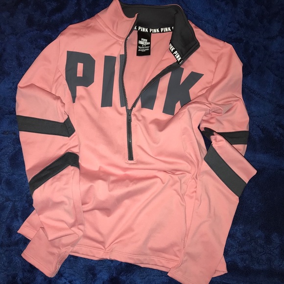 PINK Victoria's Secret Tops - NWOT. VS PINK 3/4 Zip Pullover